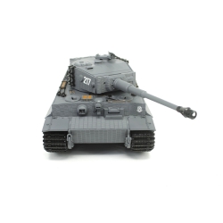 Czołg zdalnie sterowany IR/dźwięk 1:24 German Tiger 1 Mid Std Gray RTR 2.4Ghz - Heng Long 3841-11-M